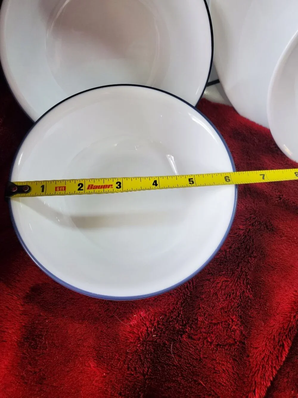 Corelle Vitrelle Lia Plate Bundle 2 Dinner Plates, 2 Salad/Dessert Plate, 2 Bowl